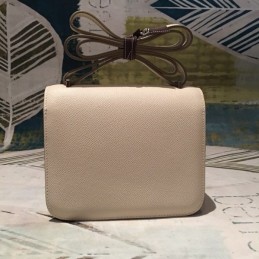 Replica Hermes Tan Constance Mini 18 Gold Hardware Bag
