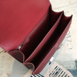 Replica Hermes Burgundy Constance 24 Bag