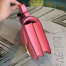 Replica Hermes Pink Constance 24 Gold Hardware Bag
