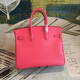 Replica Hermes Red Tan Birkin 25 Bag