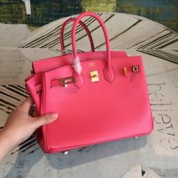 Replica Hermes Red Tan Birkin 25 Bag