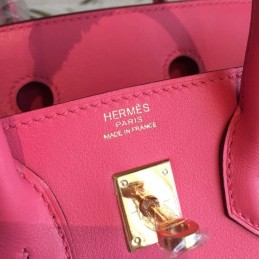 Replica Hermes Red Tan Birkin 25 Bag
