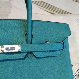 Replica Hermes Teal Birkin 25 Bag