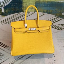 Replica Hermes Yellow Birkin 25 Bag
