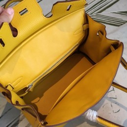 Replica Hermes Yellow Birkin 25 Bag