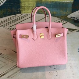 Replica Hermes Pink Birkin 25 Bag
