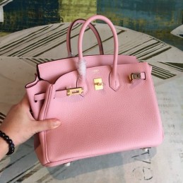 Replica Hermes Pink Birkin 25 Bag