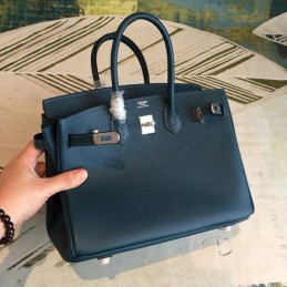 Replica Hermes Black Birkin 25 Bag