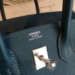 Replica Hermes Black Birkin 25 Bag