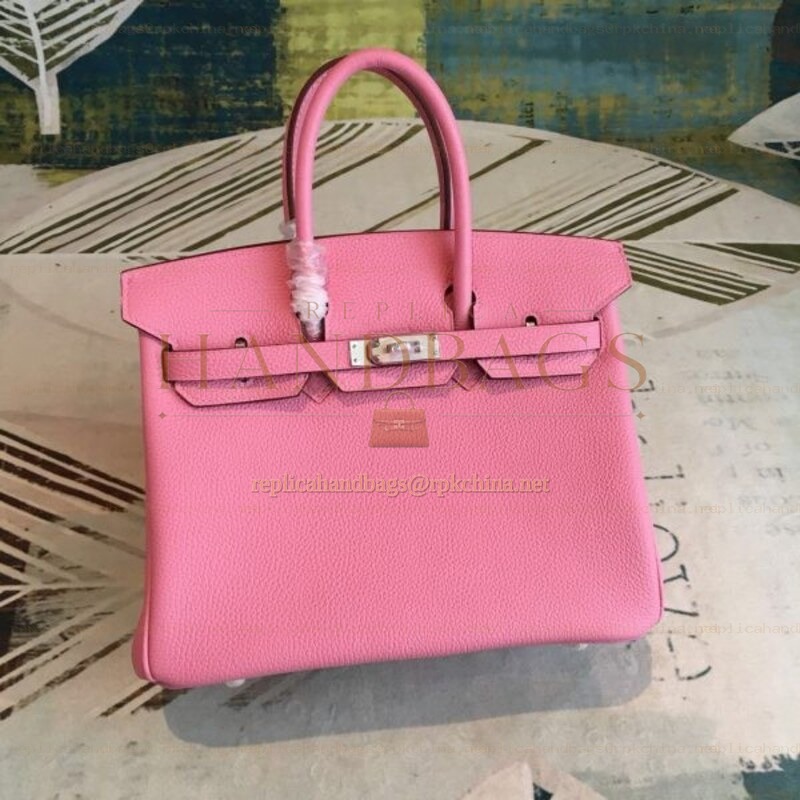 Replica Hermes Red Birkin 30 Textured Leather Bag