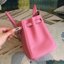 Replica Hermes Red Birkin 30 Textured Leather Bag