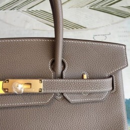 Replica Hermes Tan Birkin 30 Bag