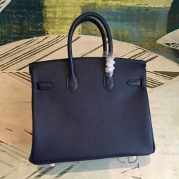 Replica Hermes Navy Birkin 30 Bag