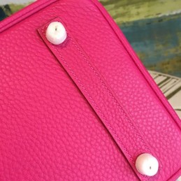 Replica Hermes Fuchsia Birkin 30 Palladium Hardware Bag