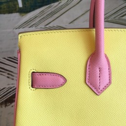 Replica Hermes Yellow Birkin 30 Bag