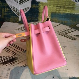 Replica Hermes Yellow Birkin 30 Bag