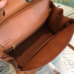 Replica Hermes Tan Birkin 30 Gold Hardware Bag
