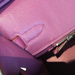 Replica Hermes Burgundy Birkin 30 Contrast Stitch Bag