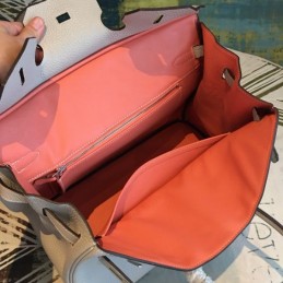 Replica Hermes White Birkin 35 Palladium Hardware Bag