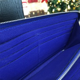 Replica Hermes Blue Azap Classic Wallet