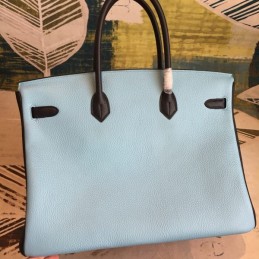 Replica Hermes Red Blue Colorblock Birkin 40 Gold Hardware Bag