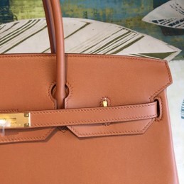 Replica Hermes Tan Birkin 40 Gold Hardware Bag