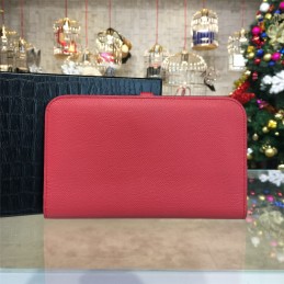 Replica Hermes Red Dogon Duo Wallet