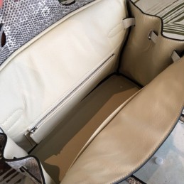 Replica Hermes Gray Monogram Print Birkin 30 Bag