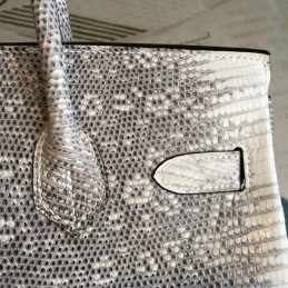 Replica Hermes Gray Monogram Print Birkin 30 Bag