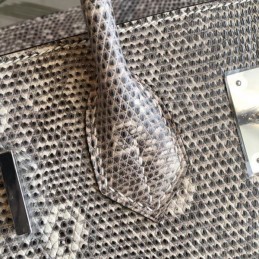 Replica Hermes Gray Monogram Print Birkin 30 Bag