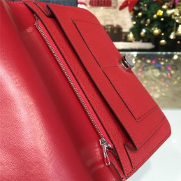 Replica Hermes Red Dogon Duo Wallet