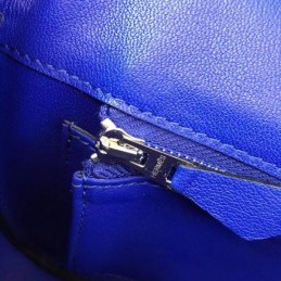 Replica Hermes Blue Berline Mini 21 Crossbody Bag