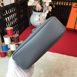 Replica Hermes Gray Berline Mini 21 Crossbody Bag