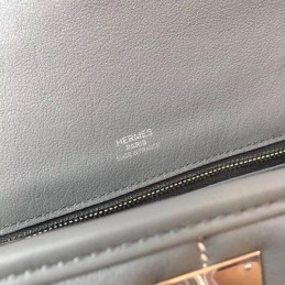 Replica Hermes Gray Berline Mini 21 Crossbody Bag