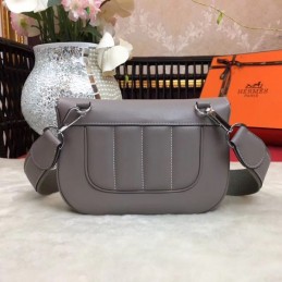 Replica Hermes Taupe Berline Mini 21 Crossbody Bag