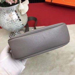 Replica Hermes Taupe Berline Mini 21 Crossbody Bag