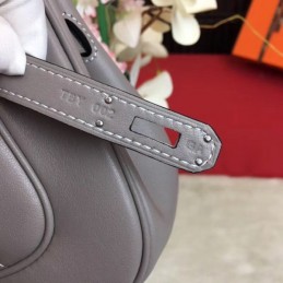 Replica Hermes Taupe Berline Mini 21 Crossbody Bag