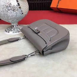 Replica Hermes Taupe Berline Mini 21 Crossbody Bag