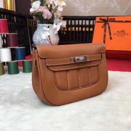 Replica Hermes Tan Berline Mini 21 Crossbody Bag