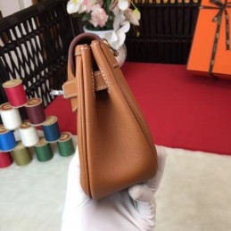 Replica Hermes Tan Berline Mini 21 Crossbody Bag