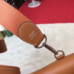 Replica Hermes Tan Berline Mini 21 Crossbody Bag