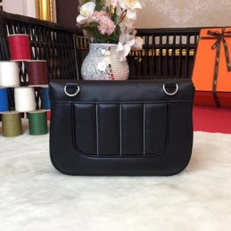 Replica Hermes Black Berline Mini 21 Crossbody Bag