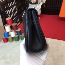 Replica Hermes Black Berline Mini 21 Crossbody Bag