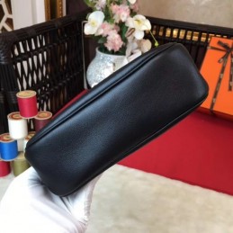 Replica Hermes Black Berline Mini 21 Crossbody Bag