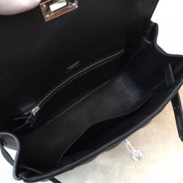 Replica Hermes Black Berline Mini 21 Crossbody Bag