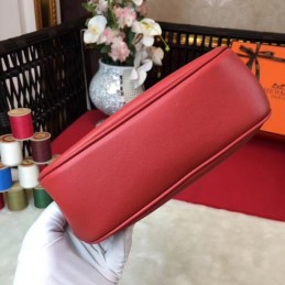 Replica Hermes Red Berline Mini 21 Crossbody Bag