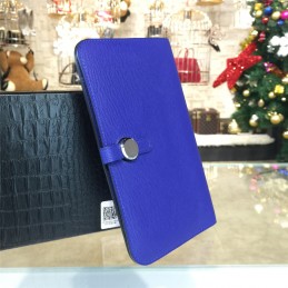 Replica Hermes Blue Dogon Duo Wallet