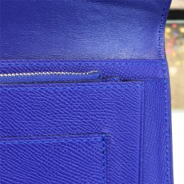 Replica Hermes Blue Dogon Duo Wallet