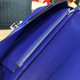 Replica Hermes Blue Dogon Duo Wallet