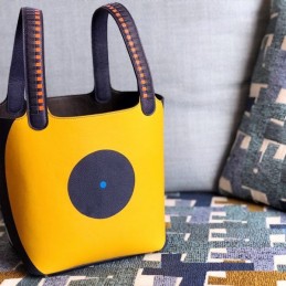 Replica Hermes Multicolor Patchwork Picotin Lock 22 Bag